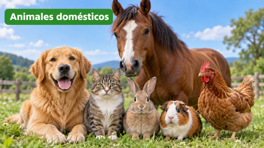 animales domésticos
